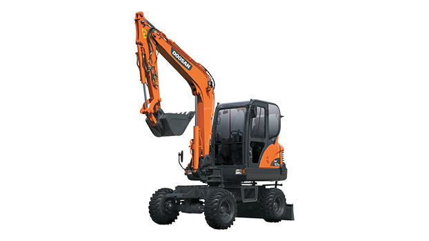 DOOSAN DX53W Колесные экскаваторы