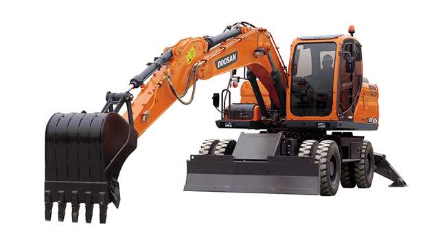 DOOSAN DX140W Колесные экскаваторы