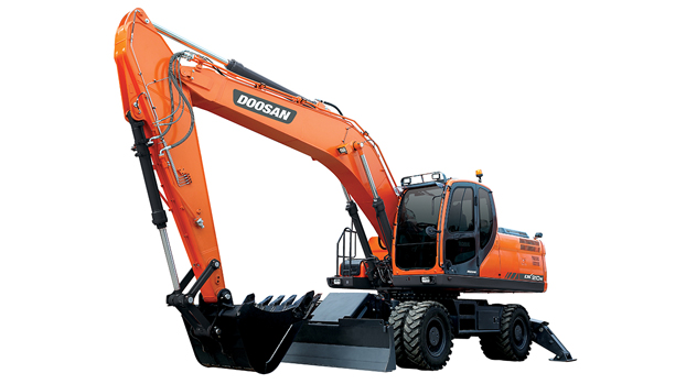 DOOSAN DX210W Колесные экскаваторы