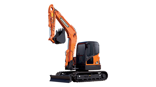 DOOSAN DX80R мини - экскаватор