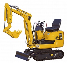 Komatsu PC09-1 экскаватор 