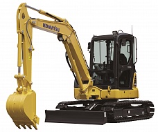 Komatsu PC55MR-3 экскаватор 